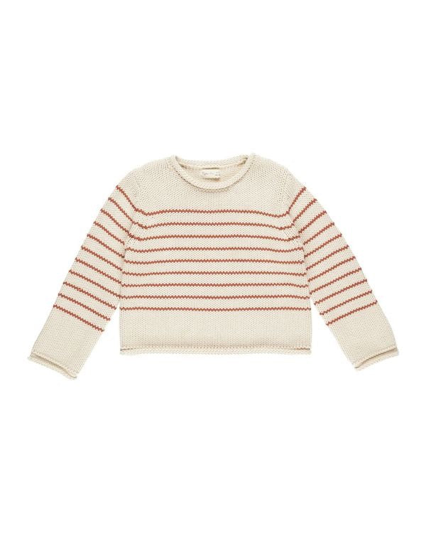 Jacques Sweater || Poppy Stripe