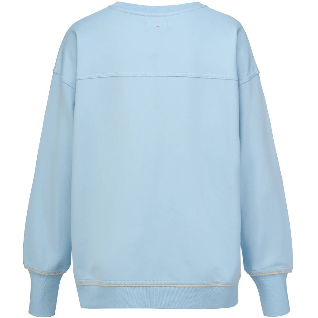 Suzy - Women&#39;s French Terry Crew || Ice Blue