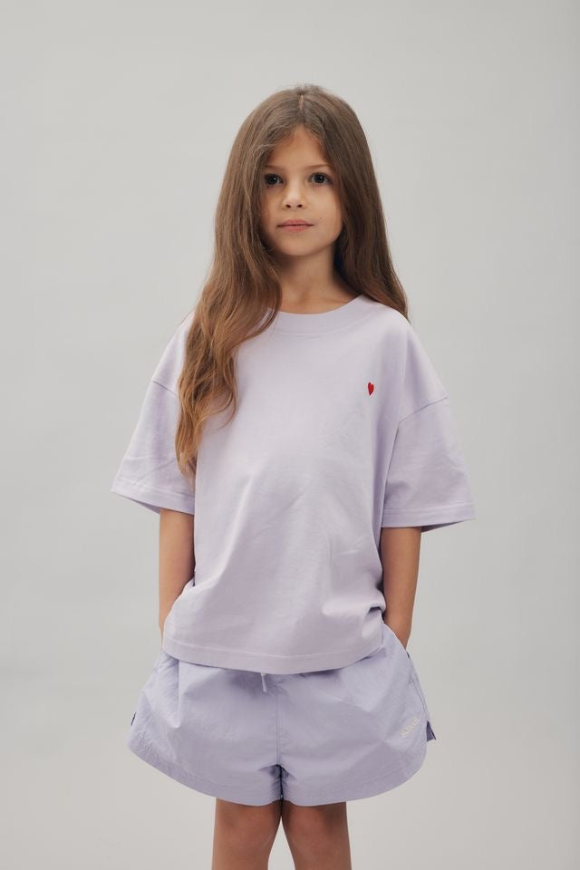 Heart Tee || Violet