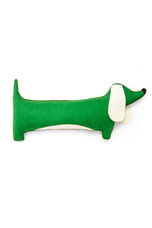 Sausage Dog Pasu Cushion || Chlorophyll