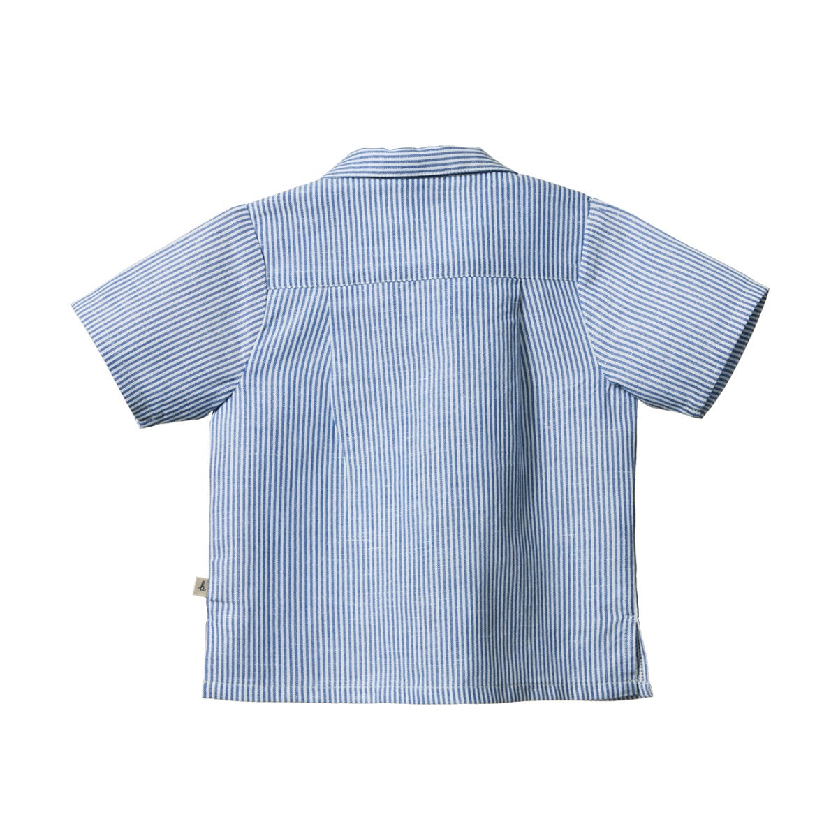 Guthrie Shirt Linen || Blue Stripe