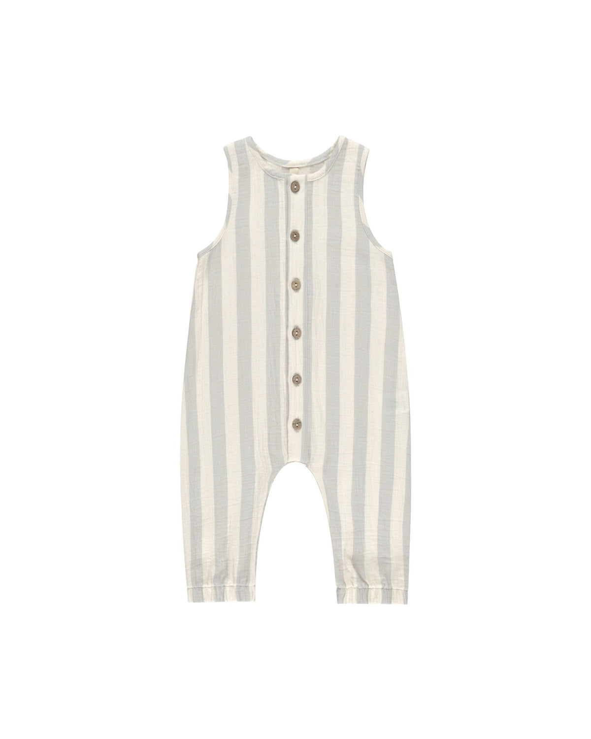 Woven Jumpsuit || Sky Stripe