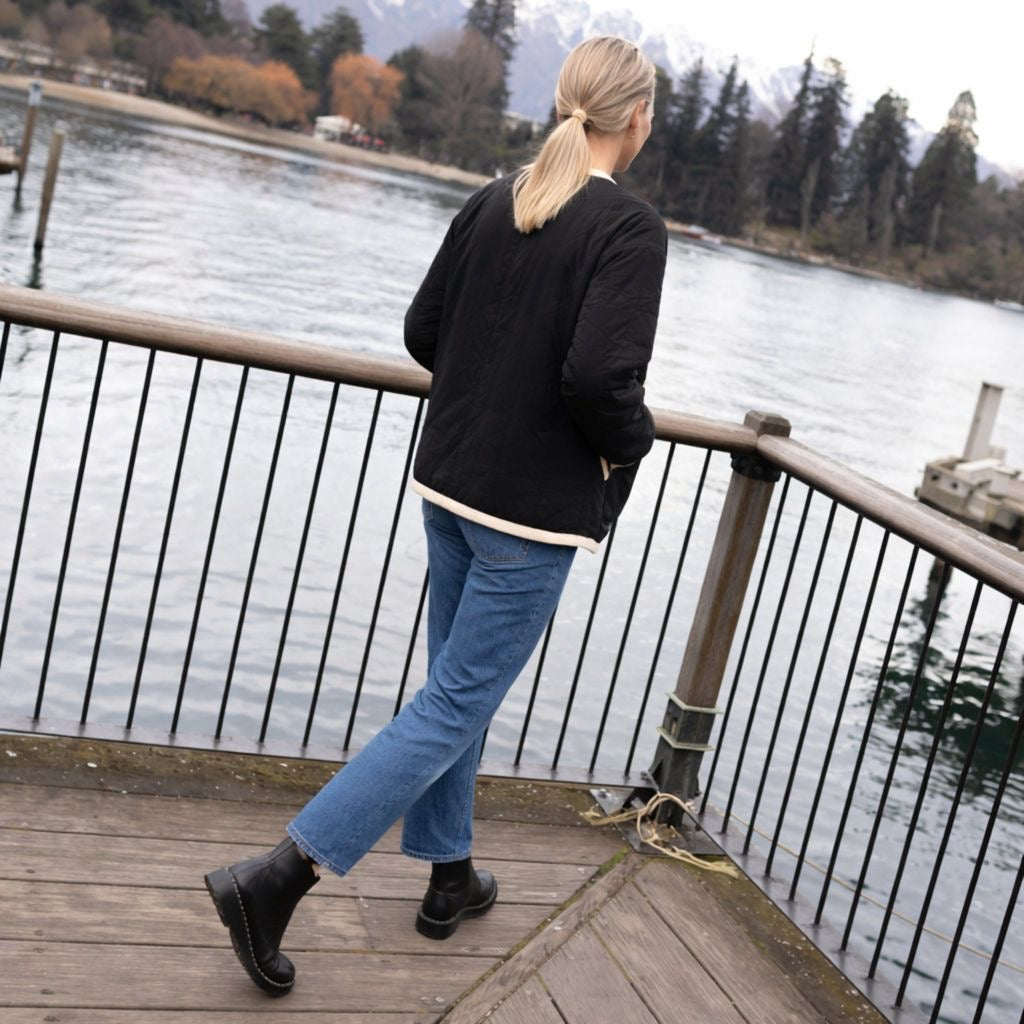 Juniper - Women's Reversible Jacket || Black/Cream