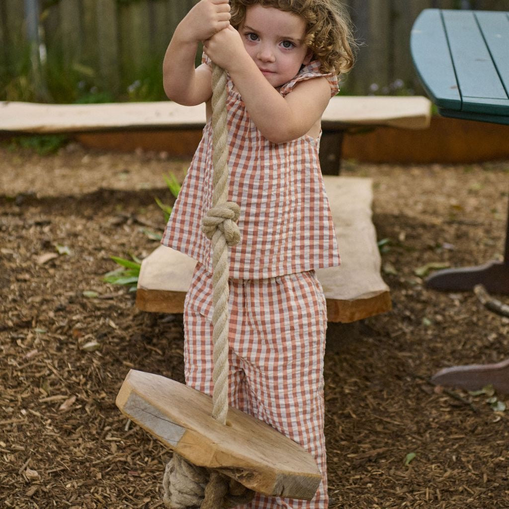 Pippin Pant || Dandelion Gingham