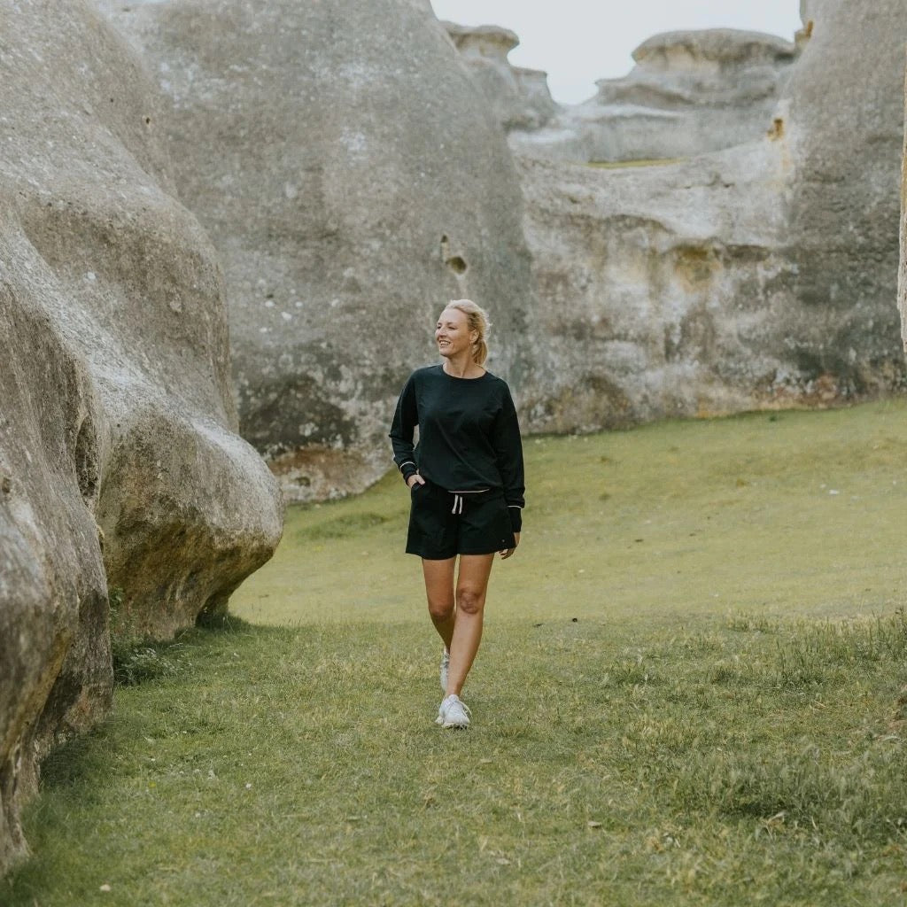 Pippa Womens Shorts || Black