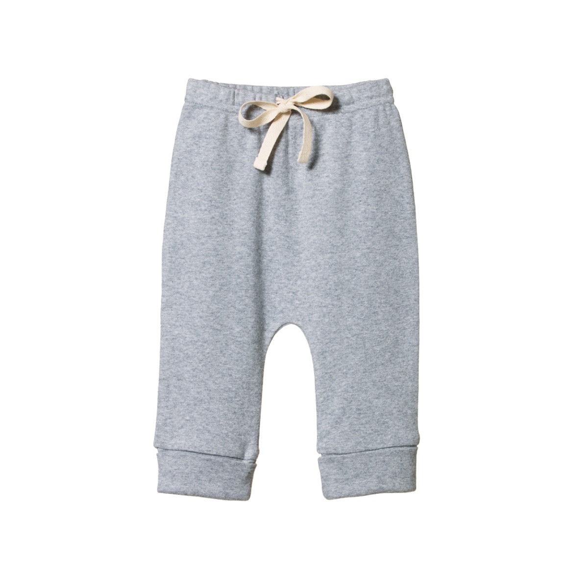 Drawstring Pant || Grey Marle