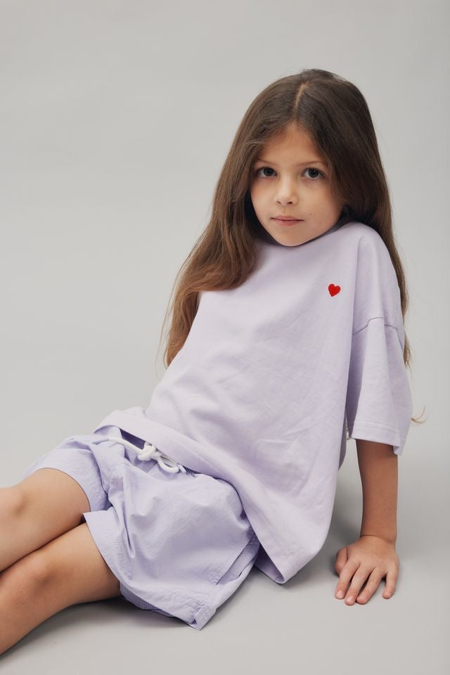 Heart Tee || Violet
