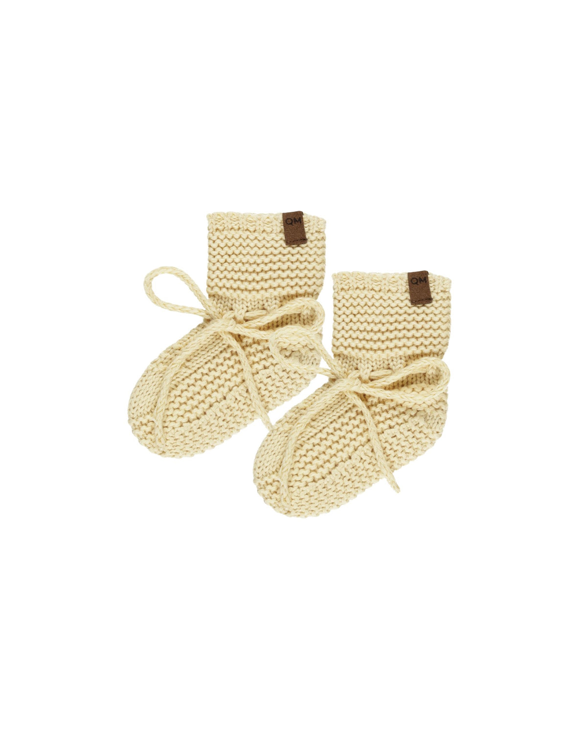 Knit Booties || Yellow