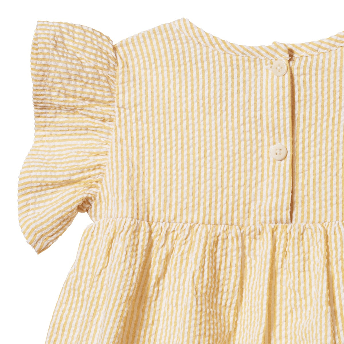 Bonnie Dress || Golden Stripe