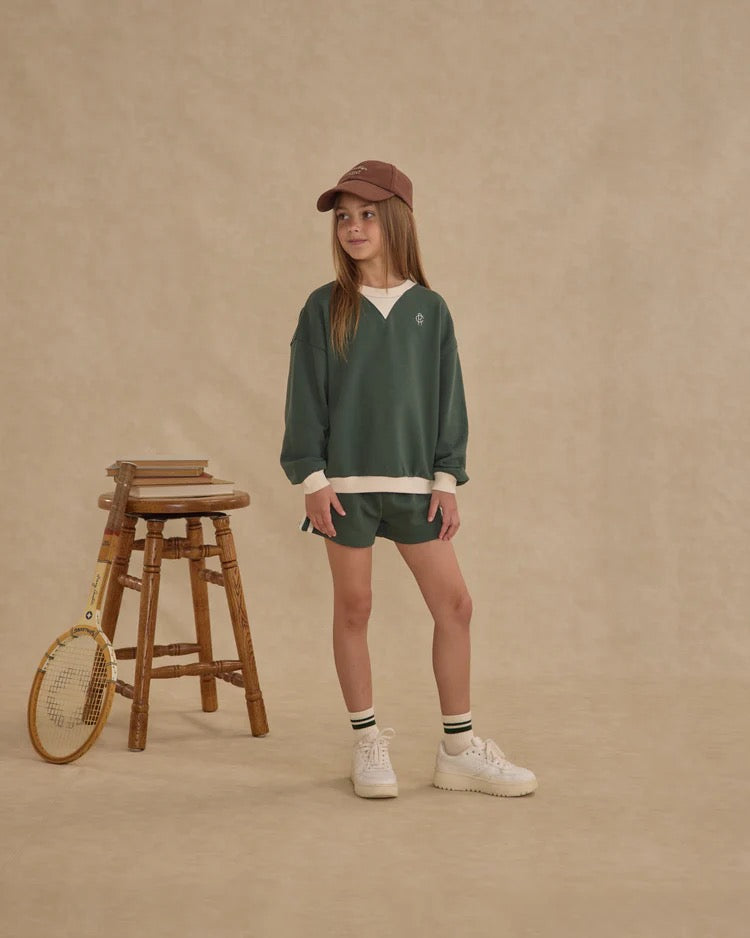 Stripe Socks || Brown/Green Stripe