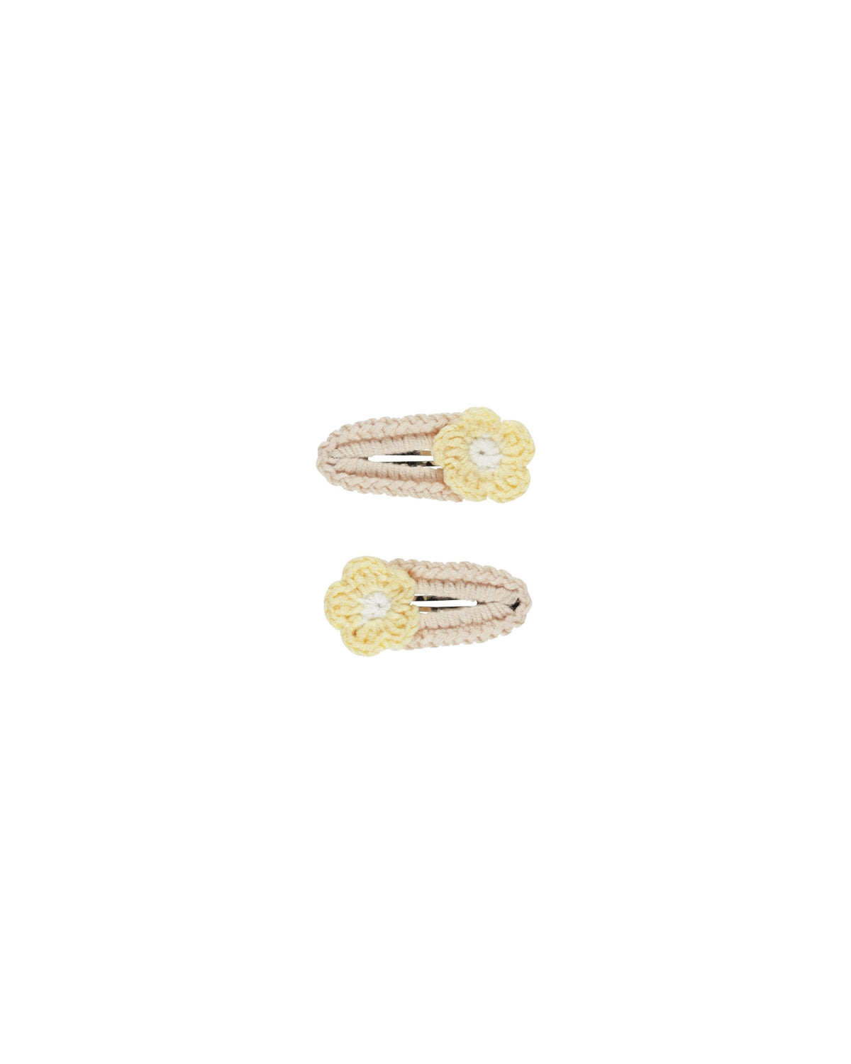 Crochet Clips || Yellow Daisy