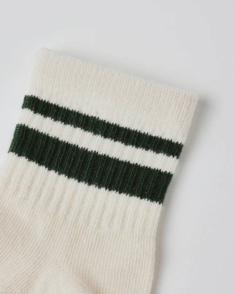 Stripe Socks || Brown/Green Stripe