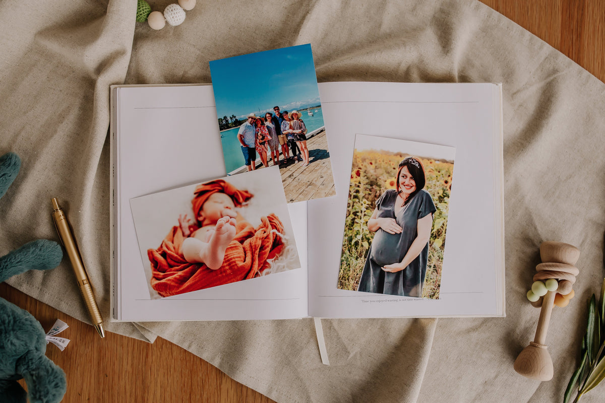 Hold the Moments || Family Keepsake Journal