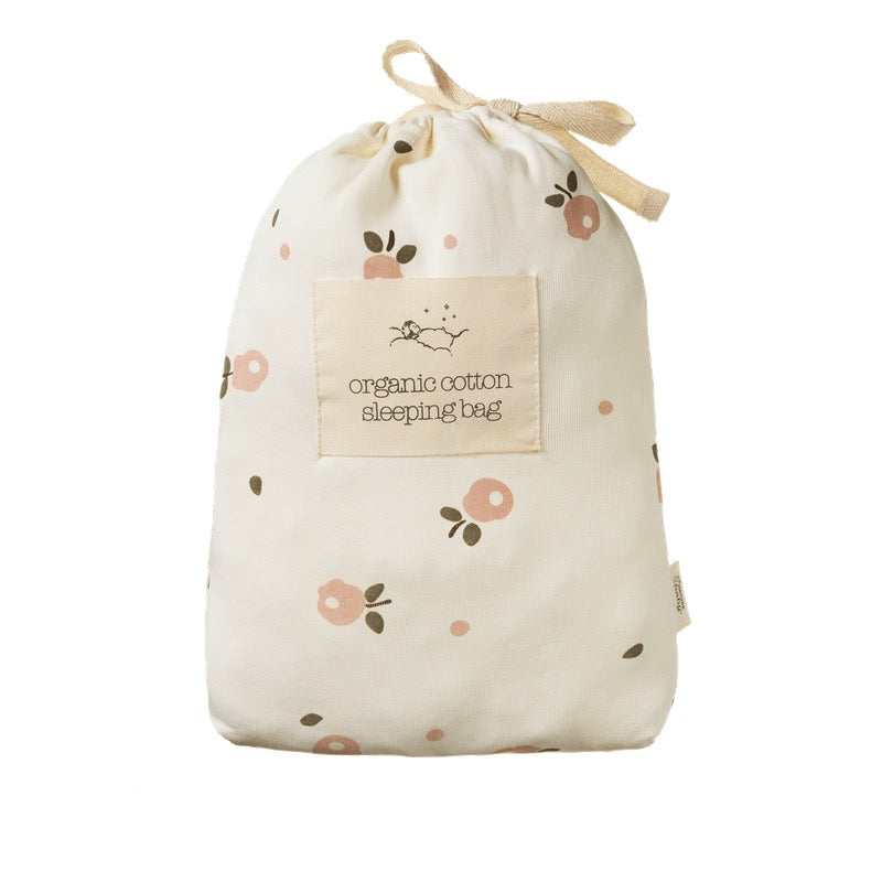 Organic Cotton Sleeping Bag 0-24 Month || Posey Blossom Rose Print