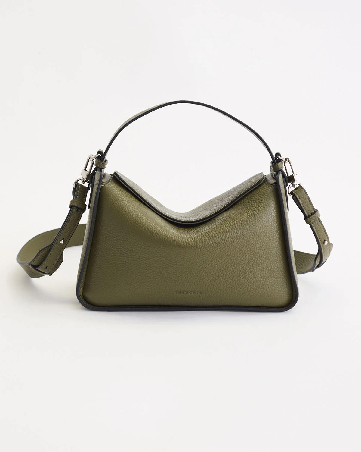 Clementine Bag || Olive Pebbled Leather