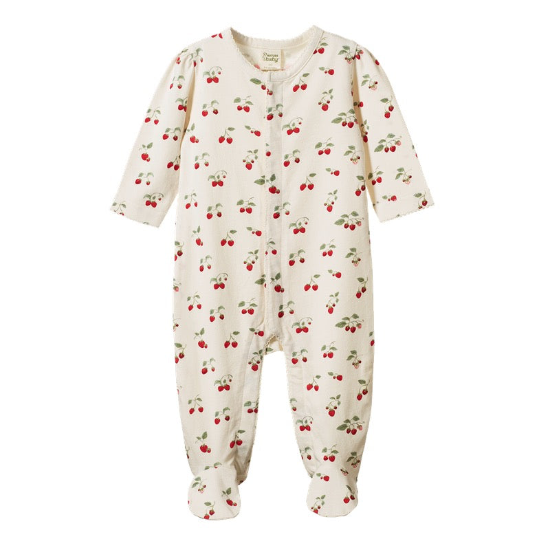 Lucy Suit || Strawberry Blush Print