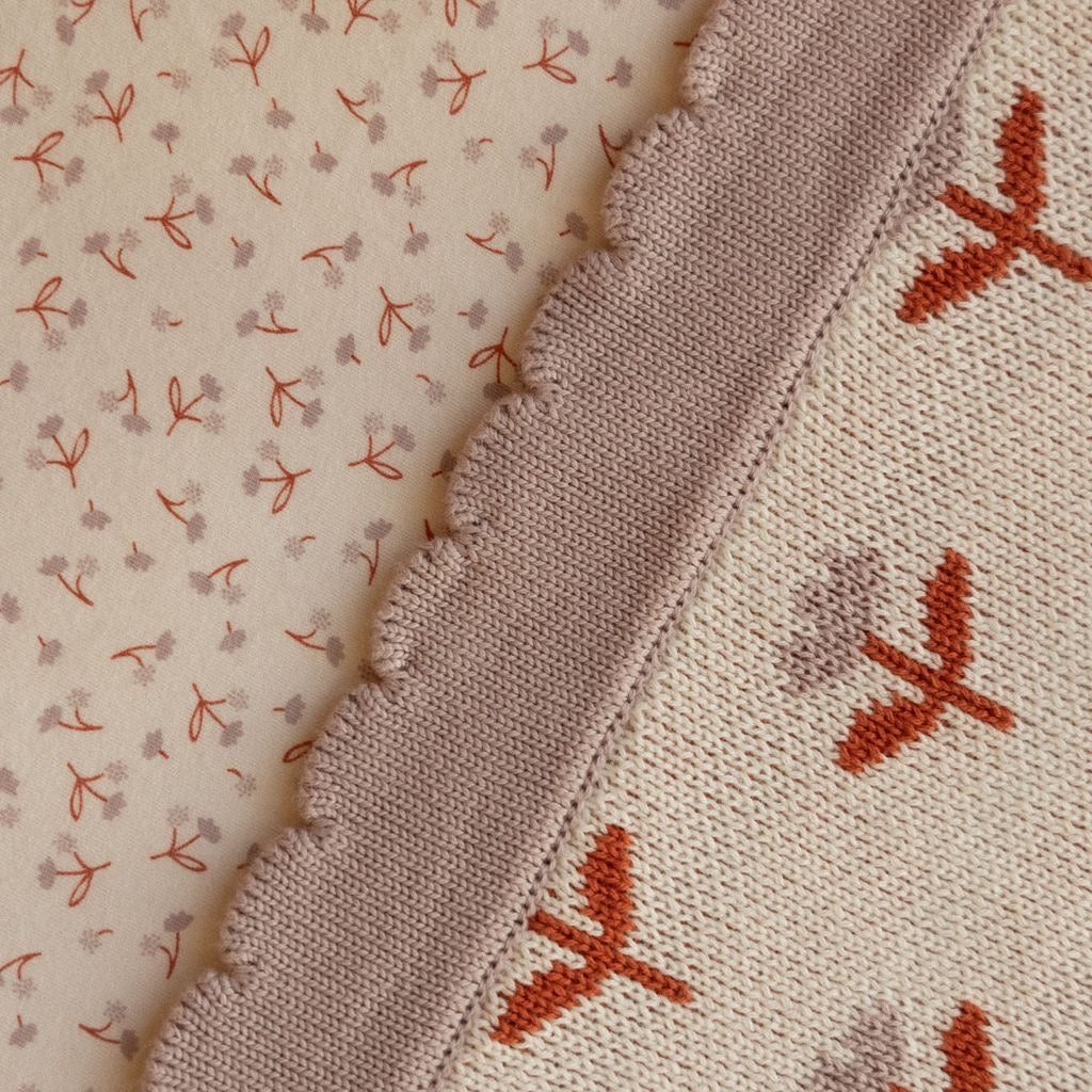 Fitted Sheet Jersey || Dandelion Print