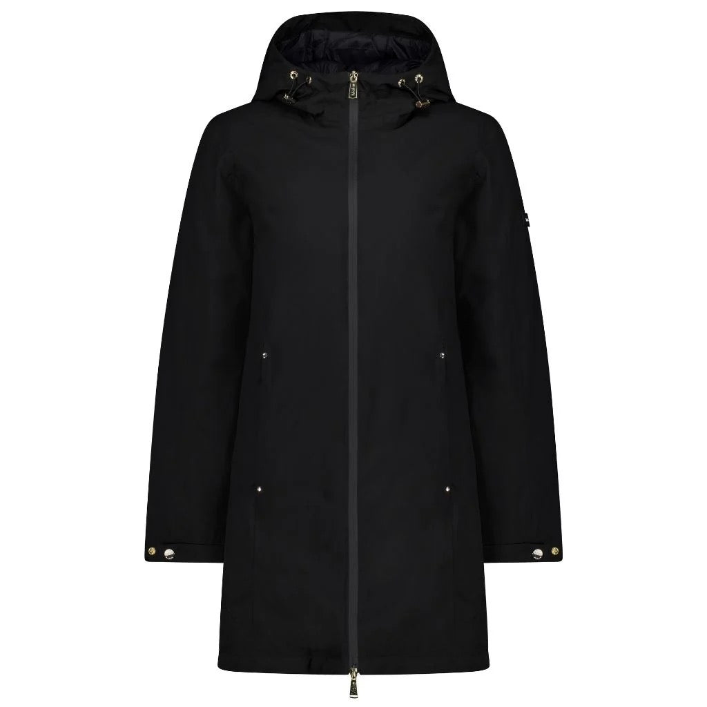 Leila Women&#39;s Waterproof Down Coat || Black