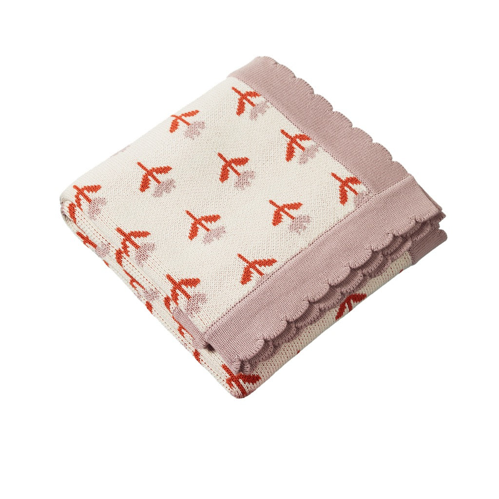 Fern Blanket || Fleurette Knit