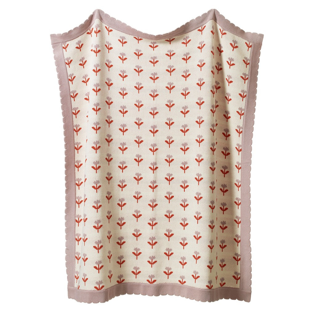 Fern Blanket || Fleurette Knit