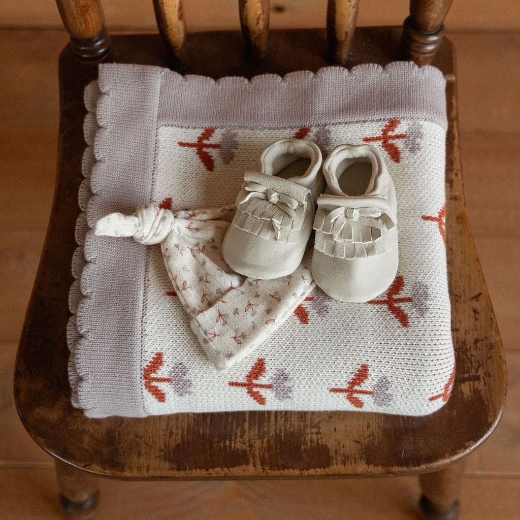 Fern Blanket || Fleurette Knit