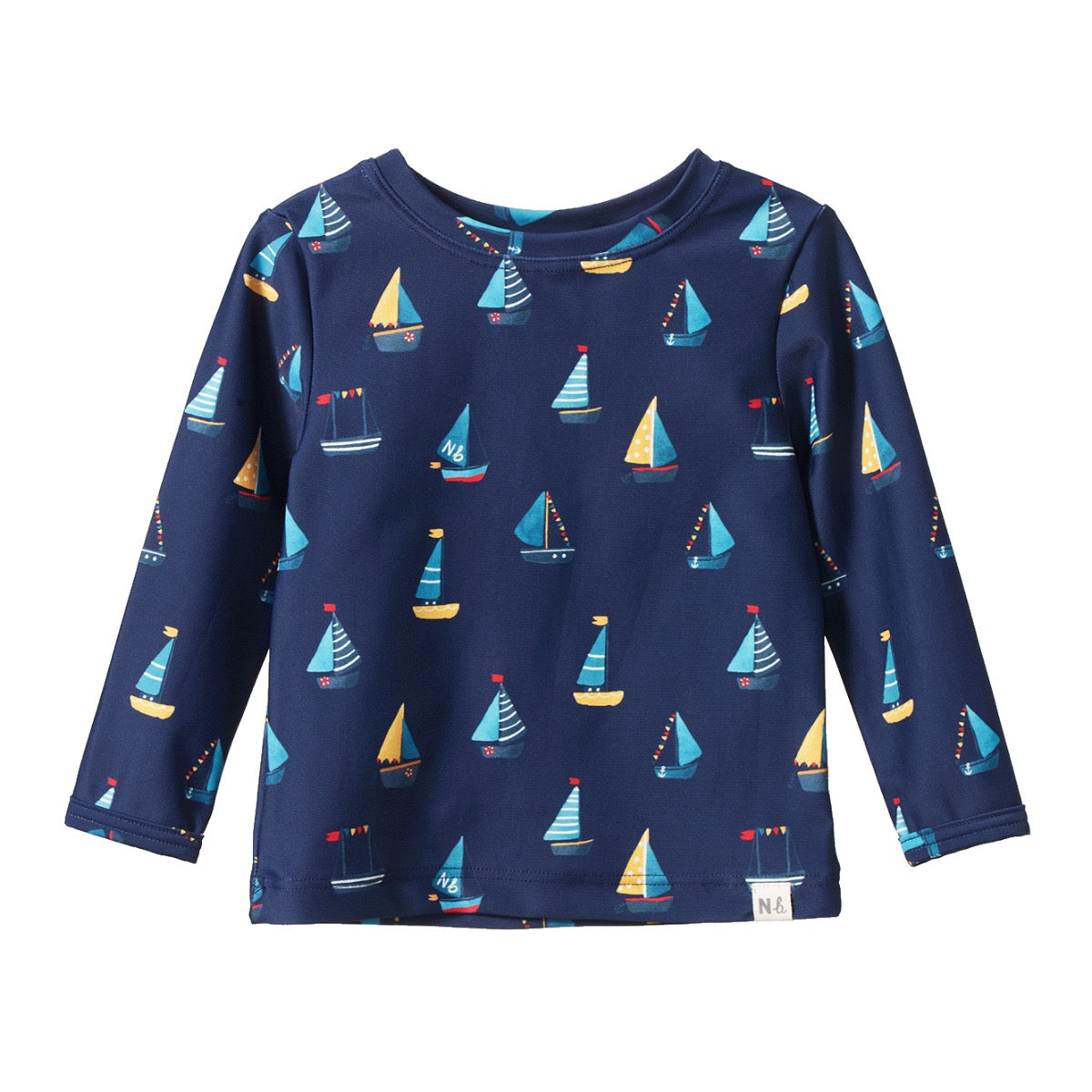 Splash Top || Regatta Navy Print
