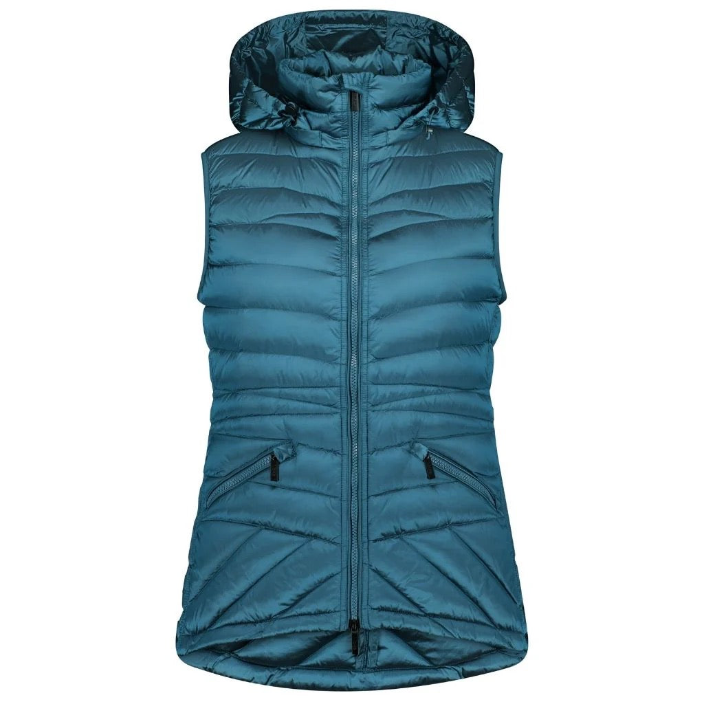 Mary Claire Women&#39;s Packable Down Vest || Empire Teal