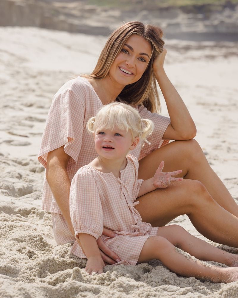 Juniper Set || Petal Gingham