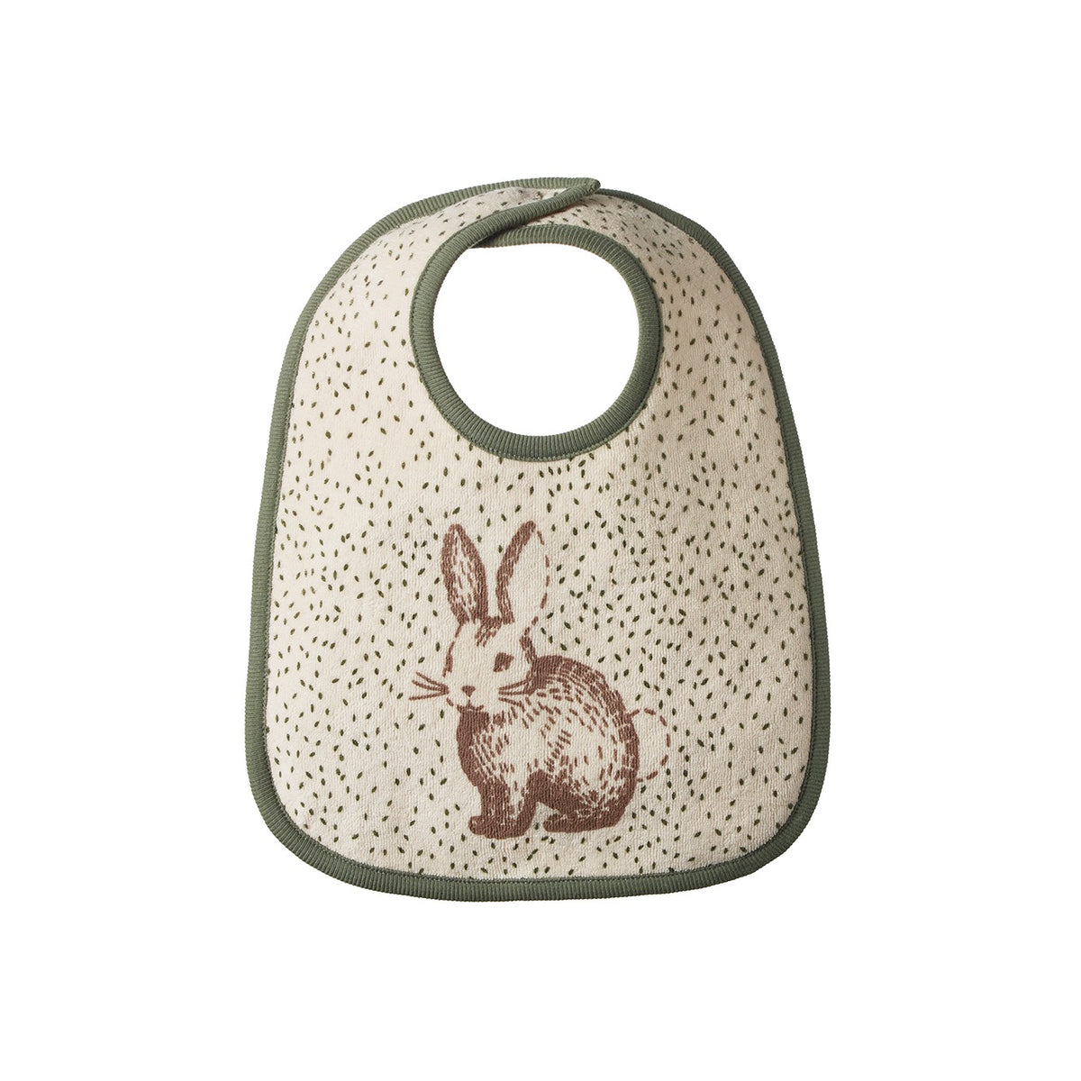 Reversible Bib || Rabbitty Print