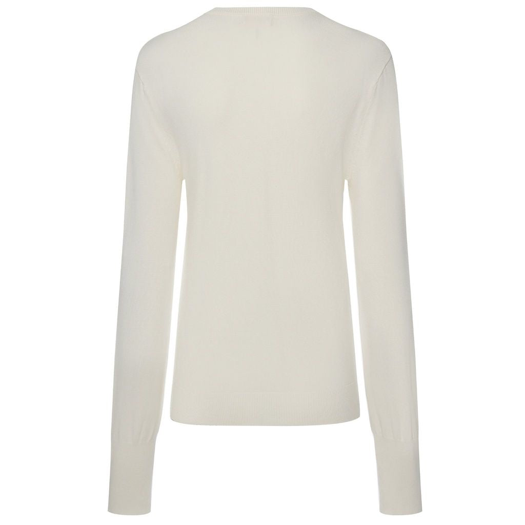 Nicki - Women's Knit Sweater || Pearl