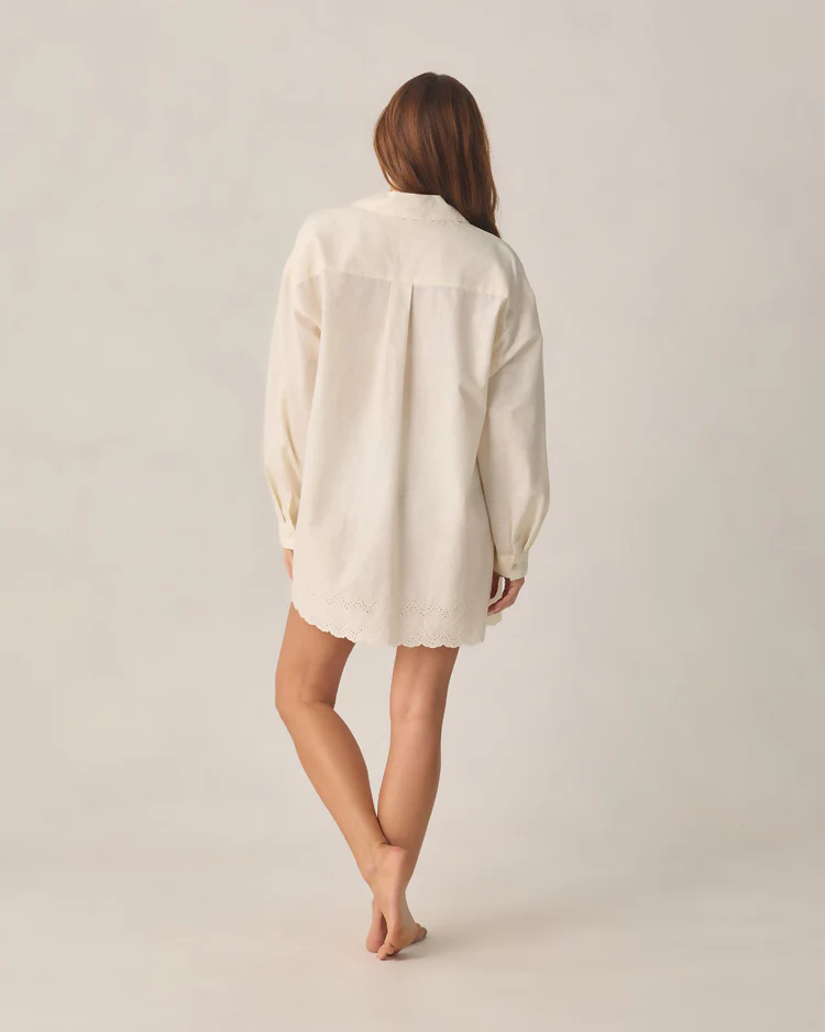 Women's Del Mar Shirt || Ivory