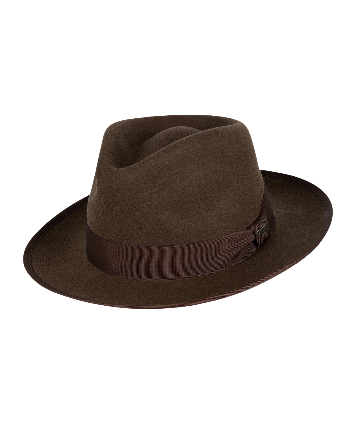 Jones || Unisex Mid Brim Felt Fedora Hat