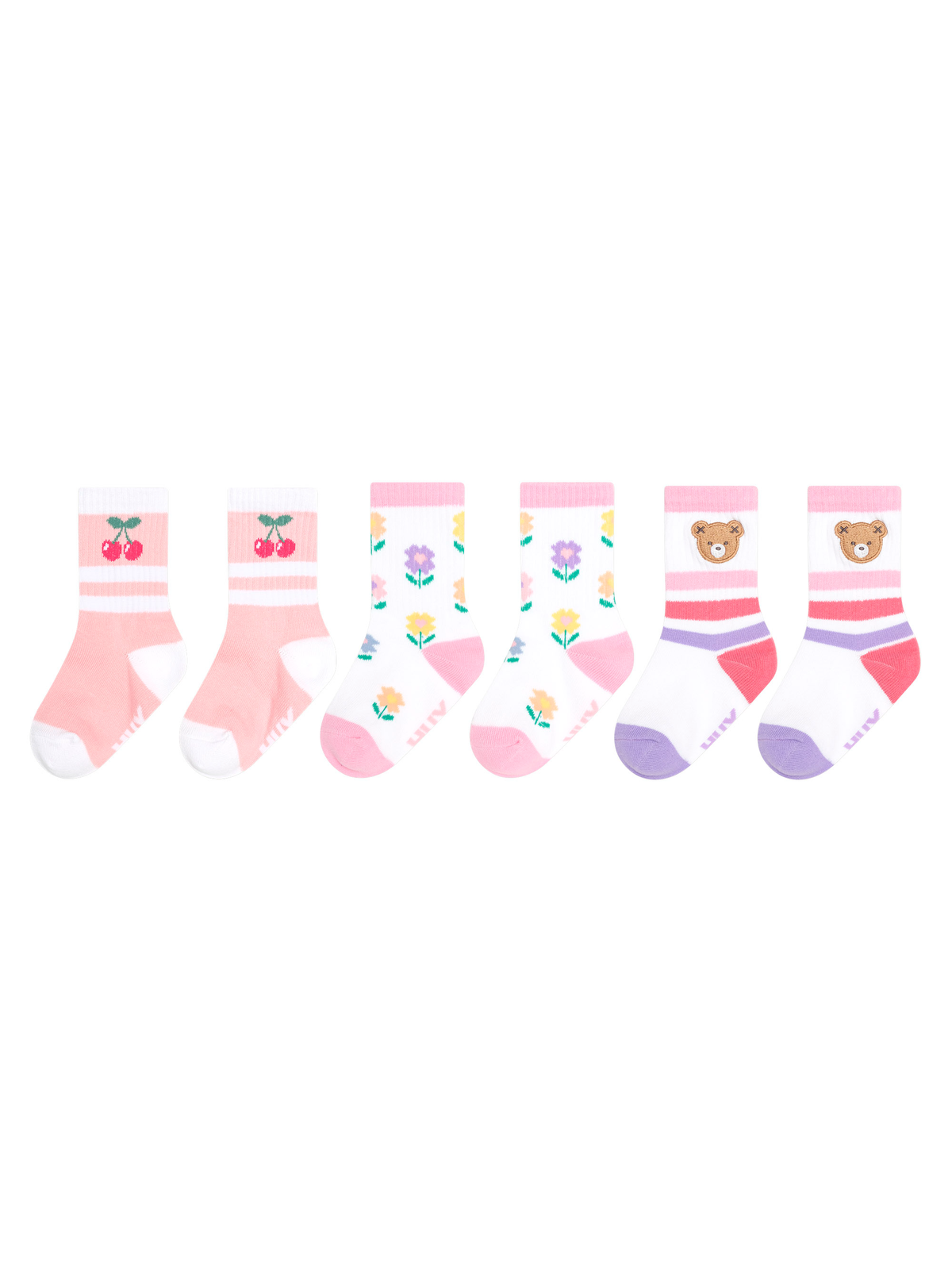 Girls Sport Socks 3 Pack