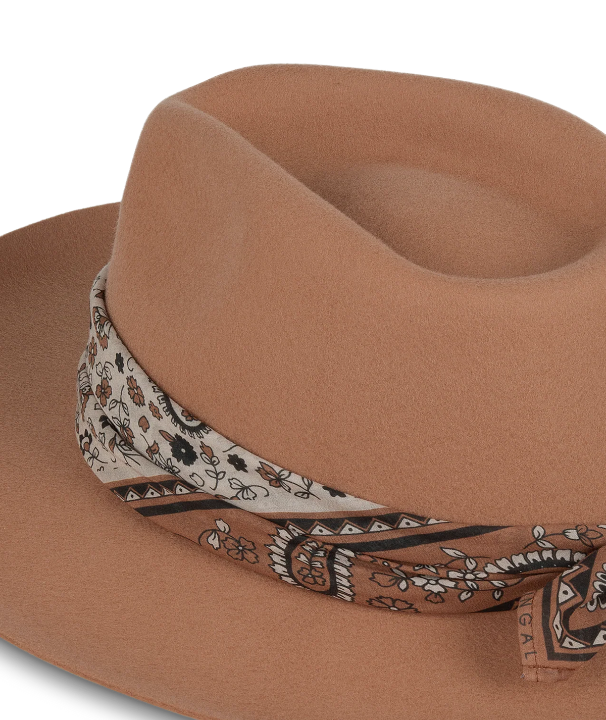 Womens Wide Brim Fedora || Goulburn