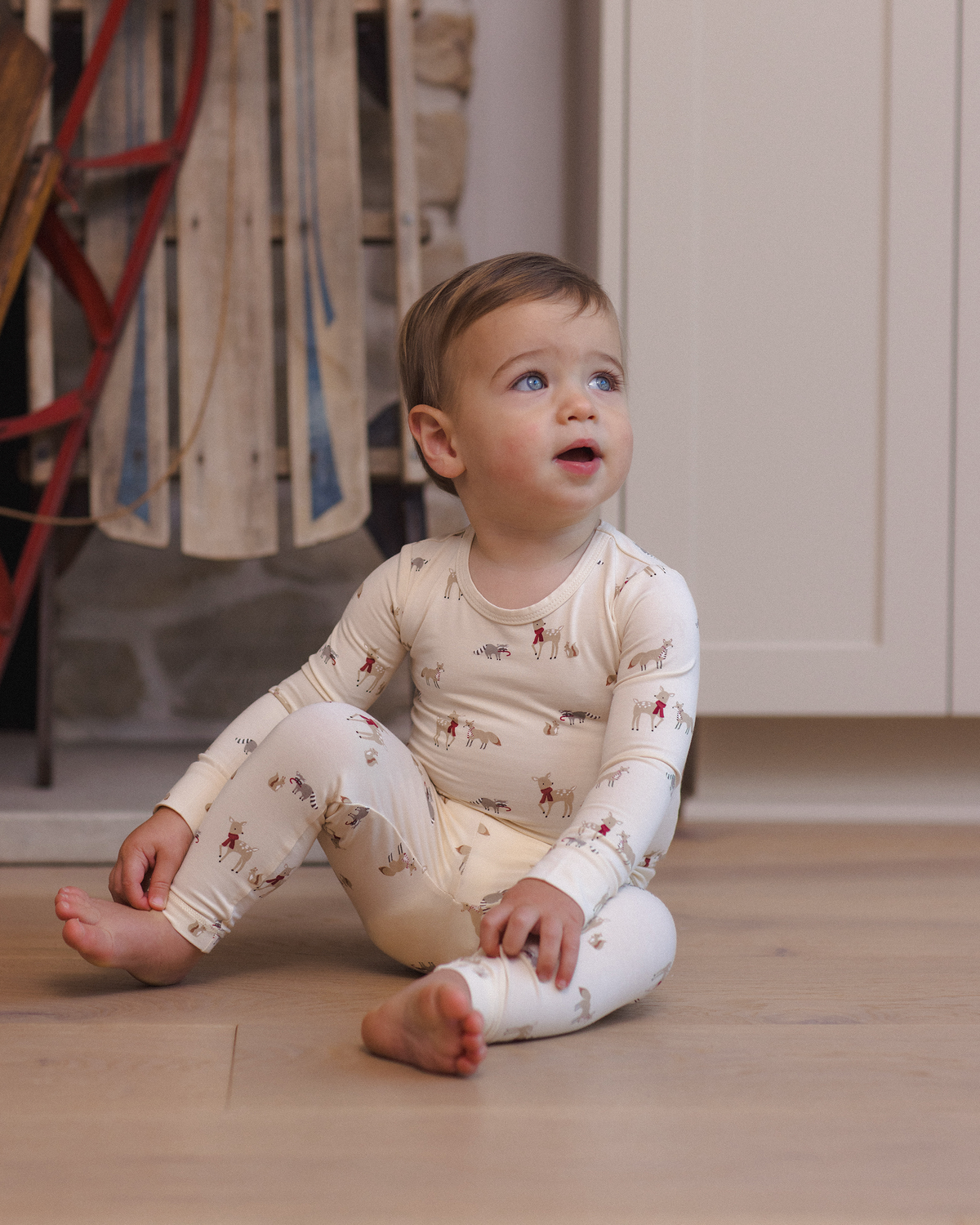 Bamboo Pyjama Set || Forest Friends