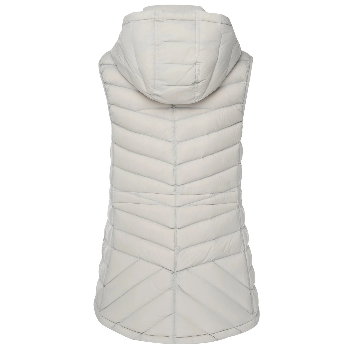 Mary Claire - Women's 90/10 Packable Down Vest || Silver