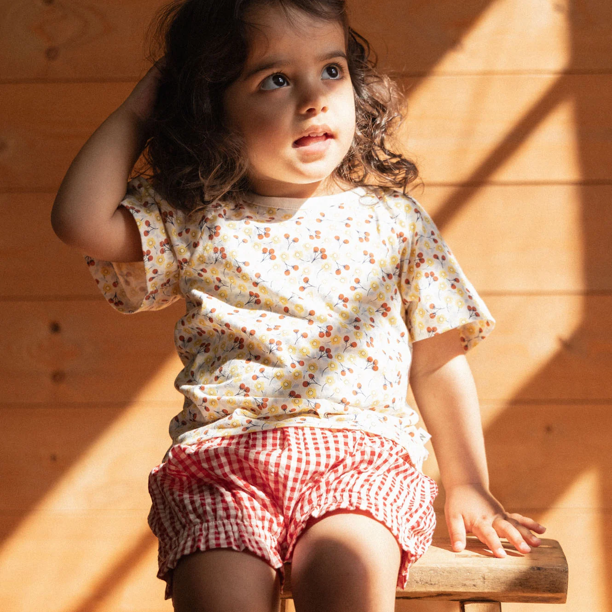 Betty Shorts || Red Gingham
