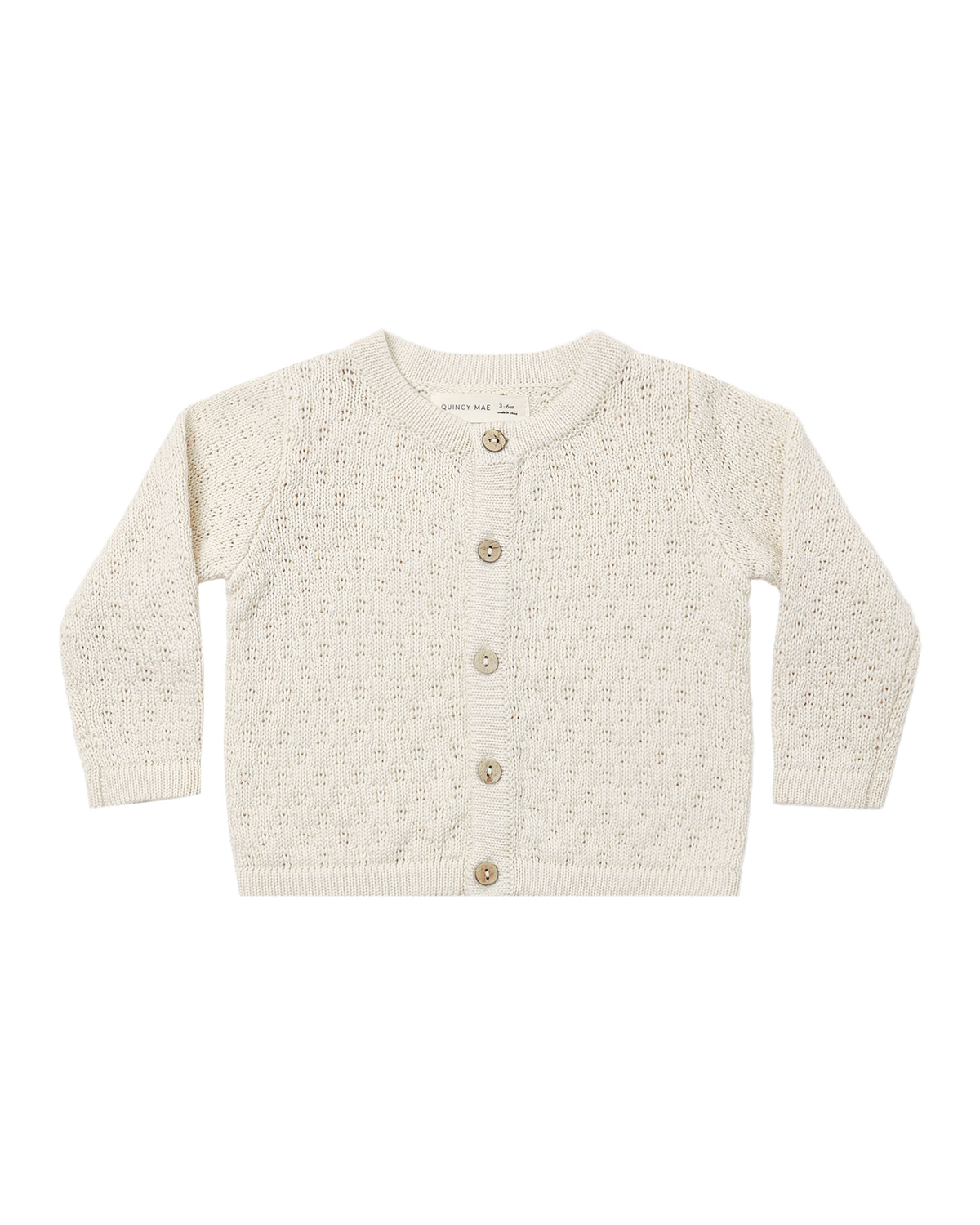 Knit Cardigan || Natural