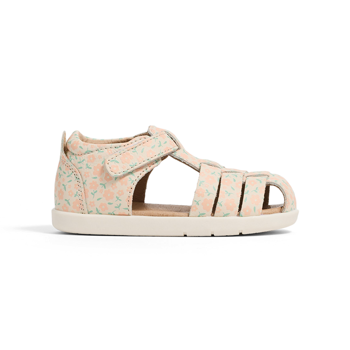 Billie First Walker Shoe || Peach Meadow