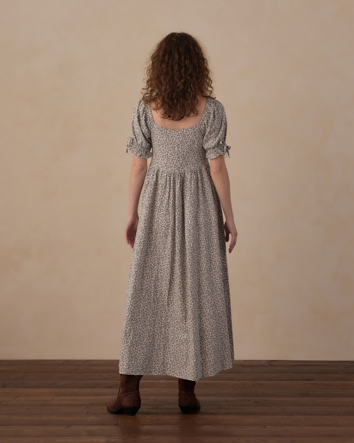 Women's Dallas Dress || Slate Floral