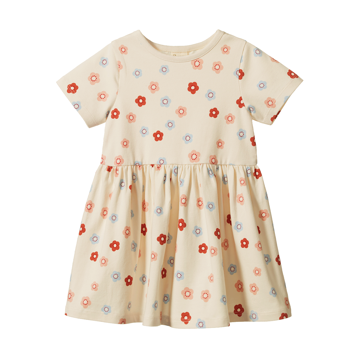 Saturday Dress || Petite Flora Stamp Print