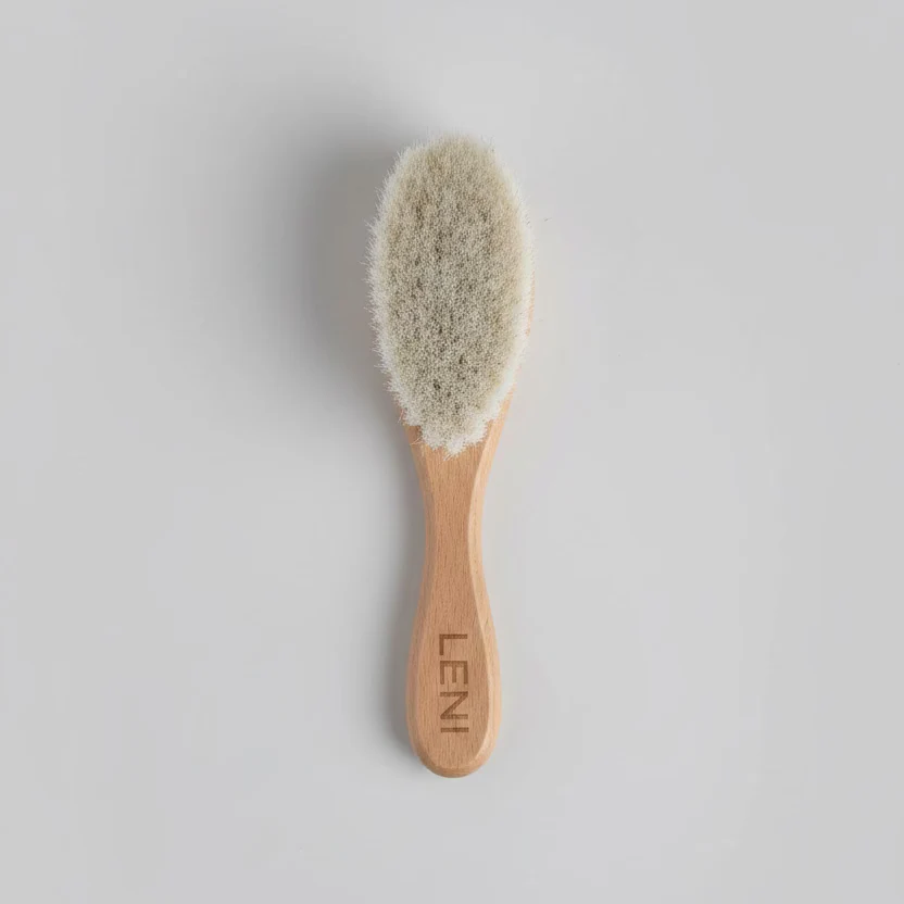 Goats Wool Baby Brush