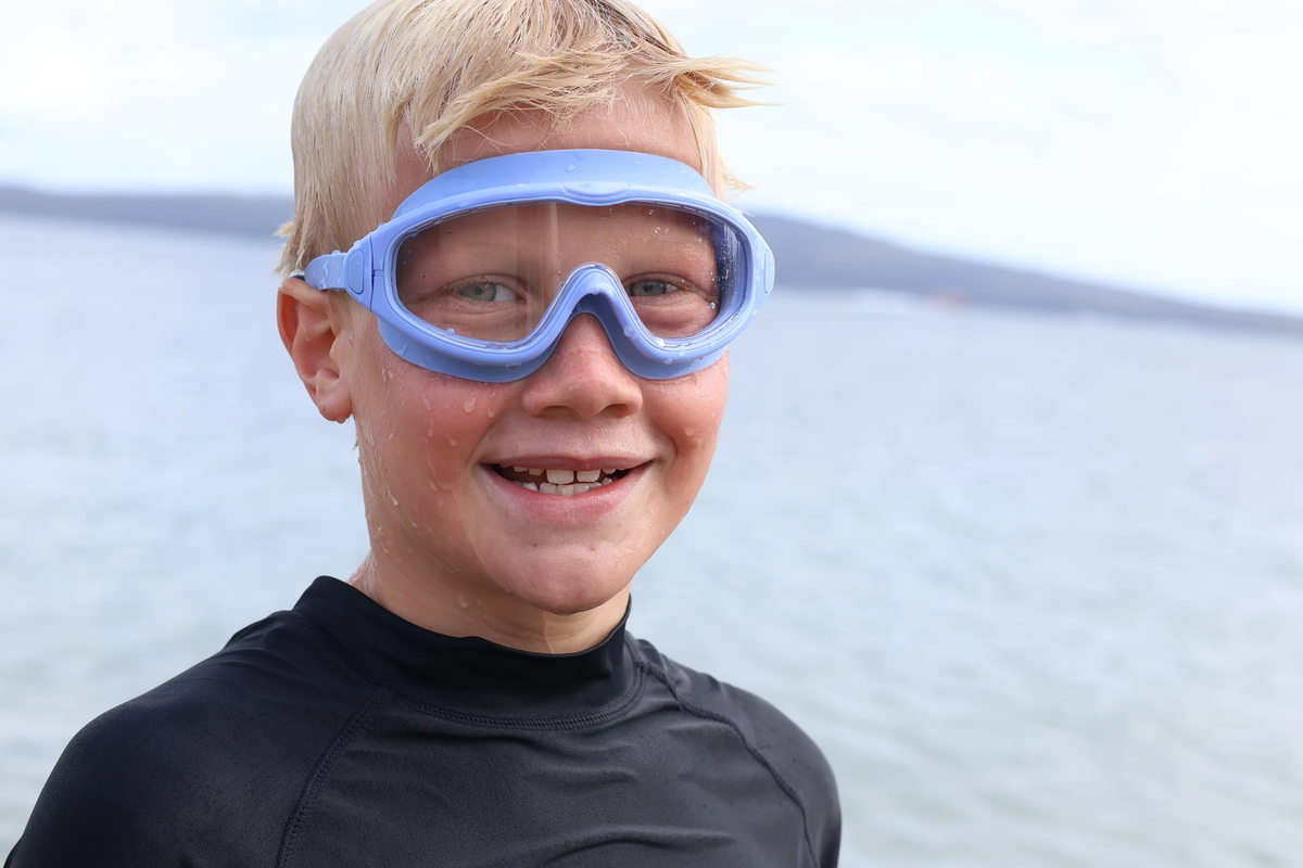 Kiddo Goggles Size 5-12 Years || Cornflower Blue