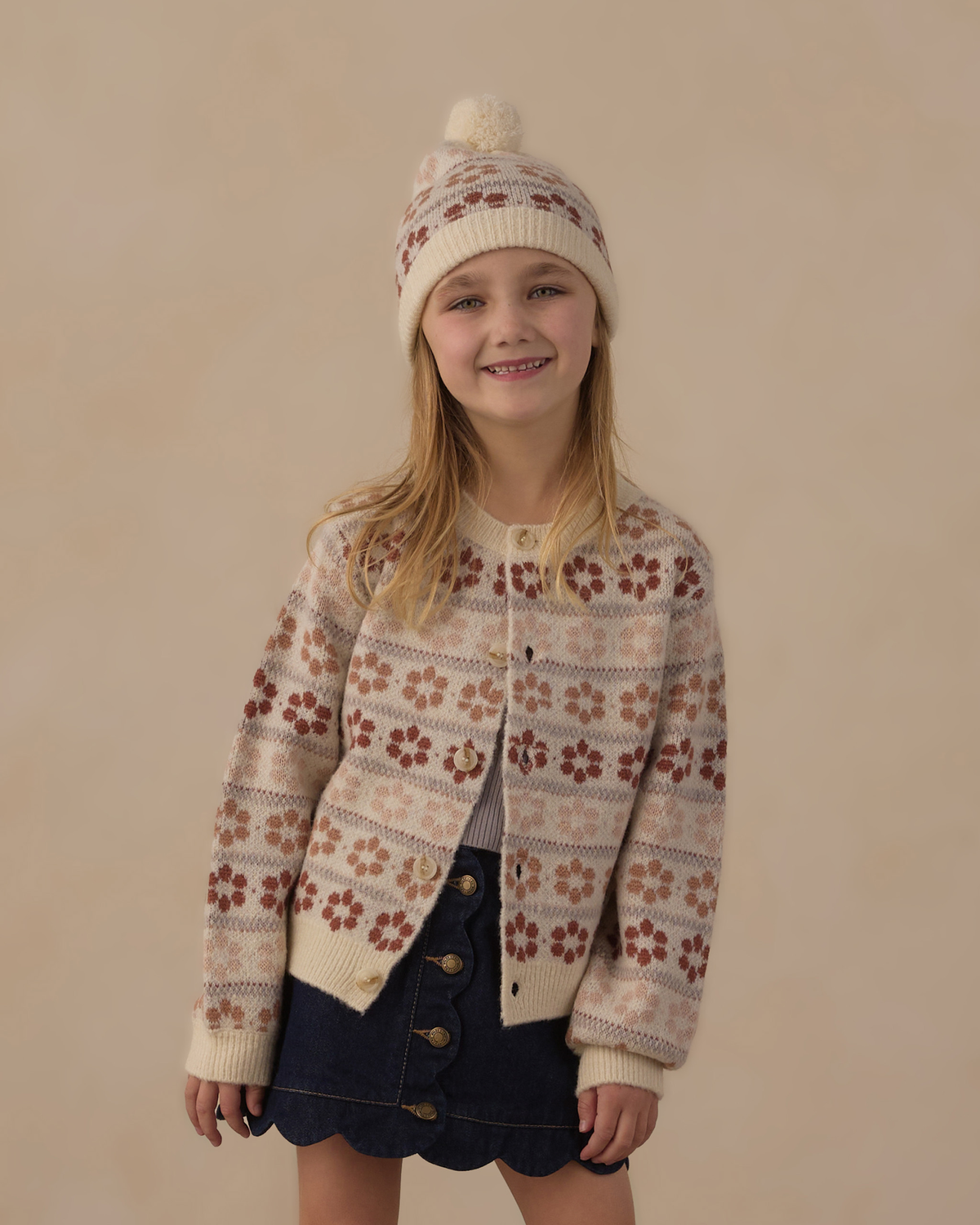 Beanie || Flower Fair Isle