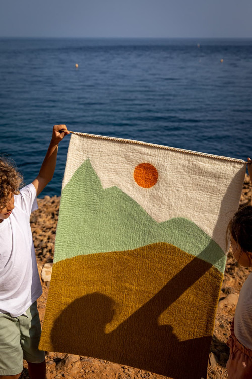 LANDSCAPE WALL HANGING-Midday-70 x 90 cm