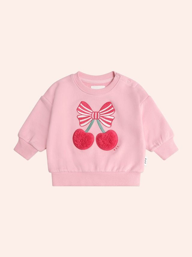 Cherry Pie Sweatshirt || Apricot
