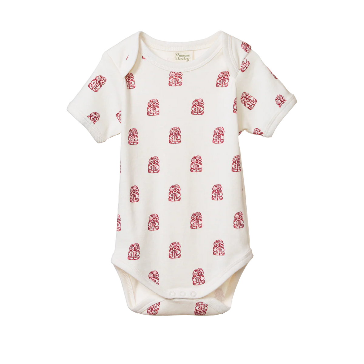 Short Sleeve Bodysuit || Tiki Print
