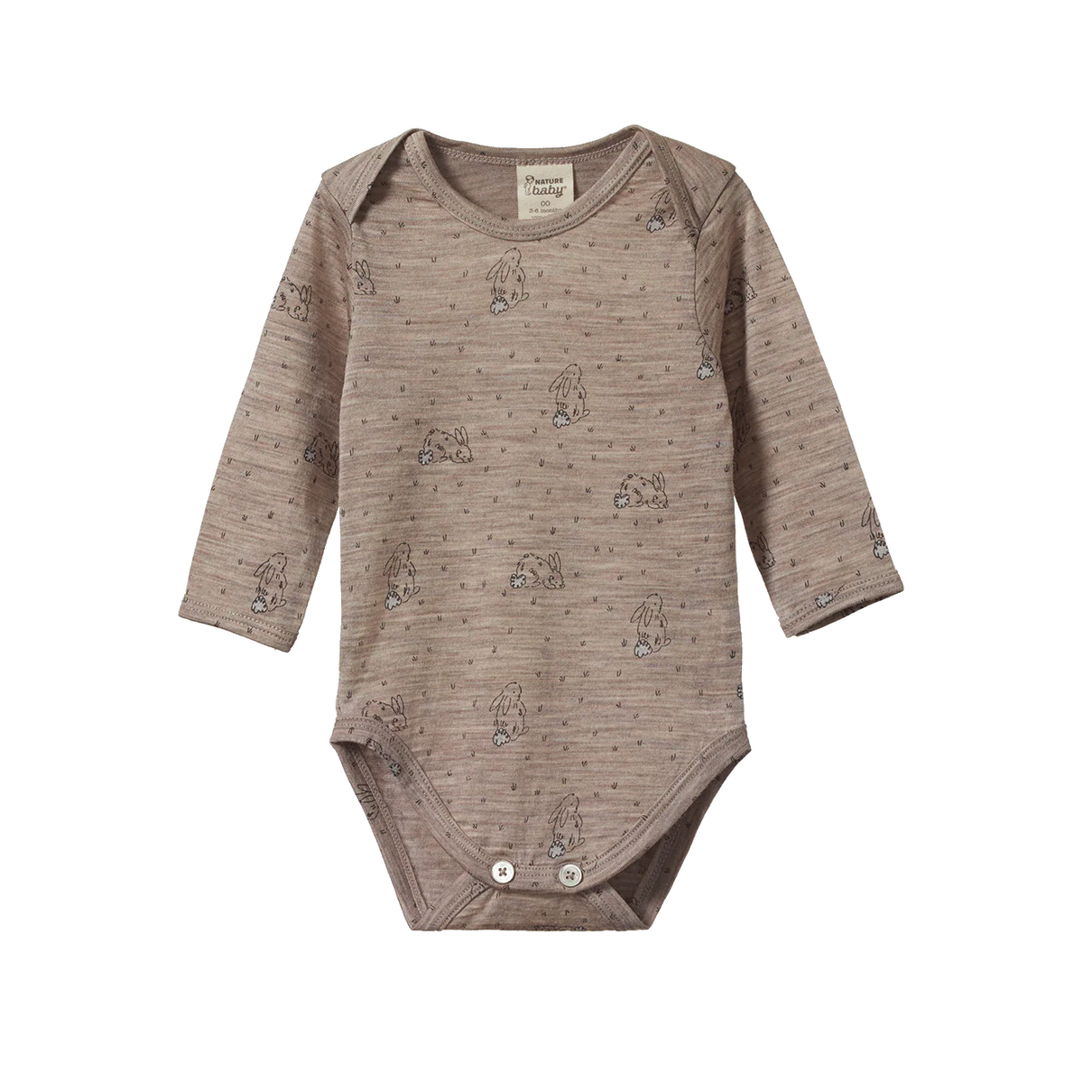 Merino Essential L/S Bodysuit || Bramble Bunny