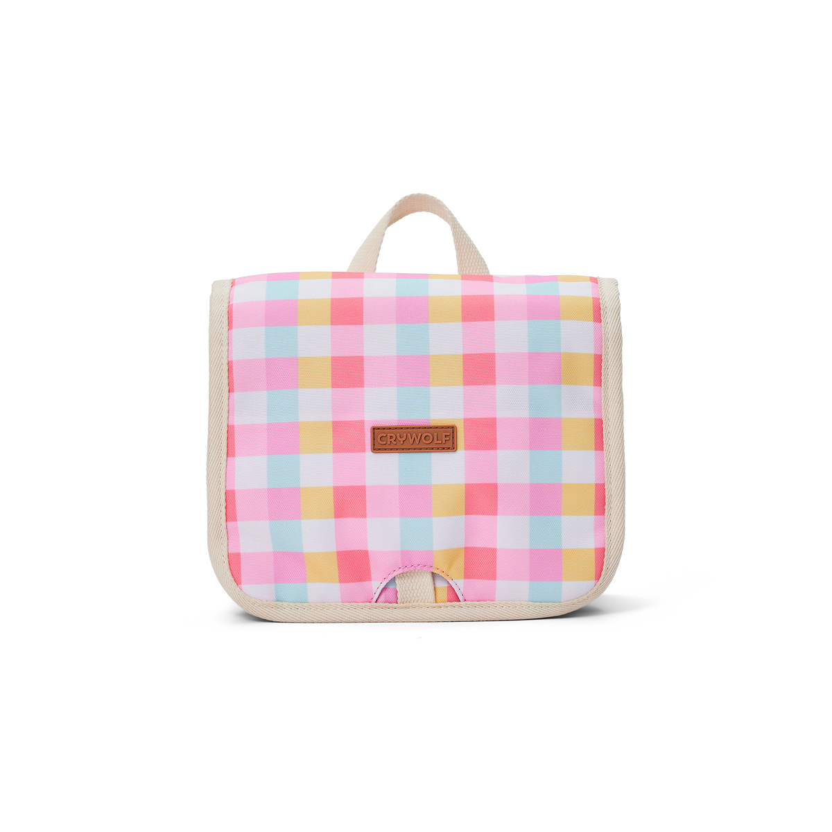 Hanging Toiletry Bag || Pop Gingham