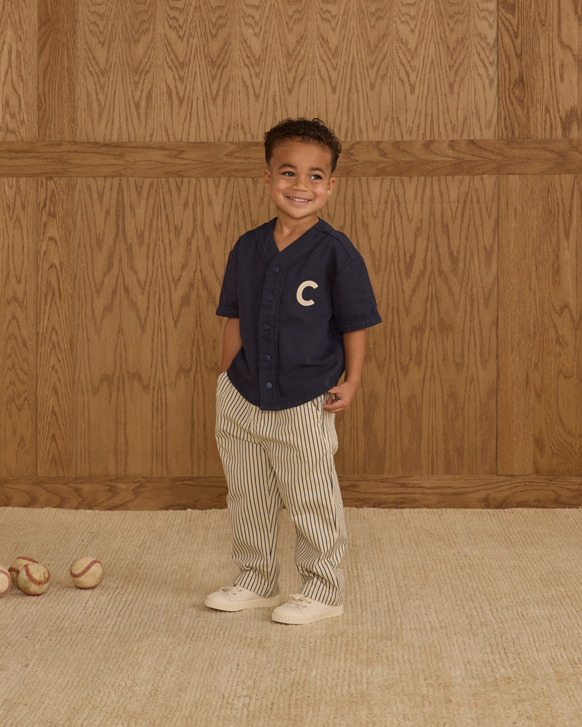Baseball Shirt || Navy